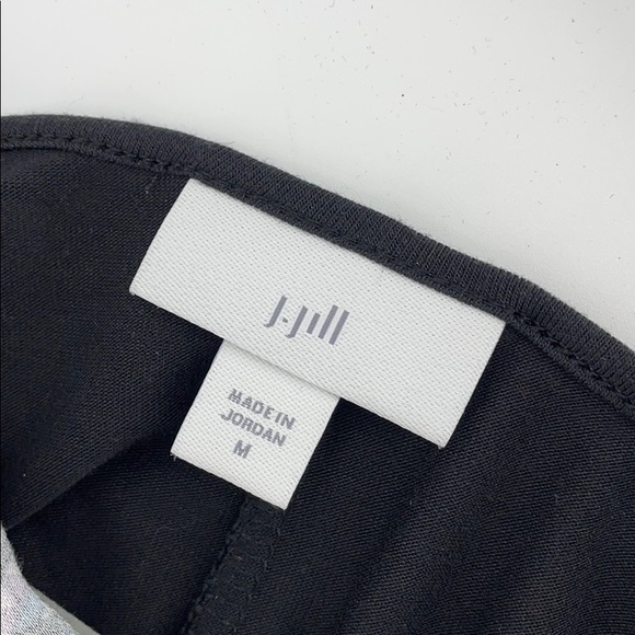 J. Jill Damask Print Rayon Long-Sleeve Top - Size Medium - Picture 7 of 9